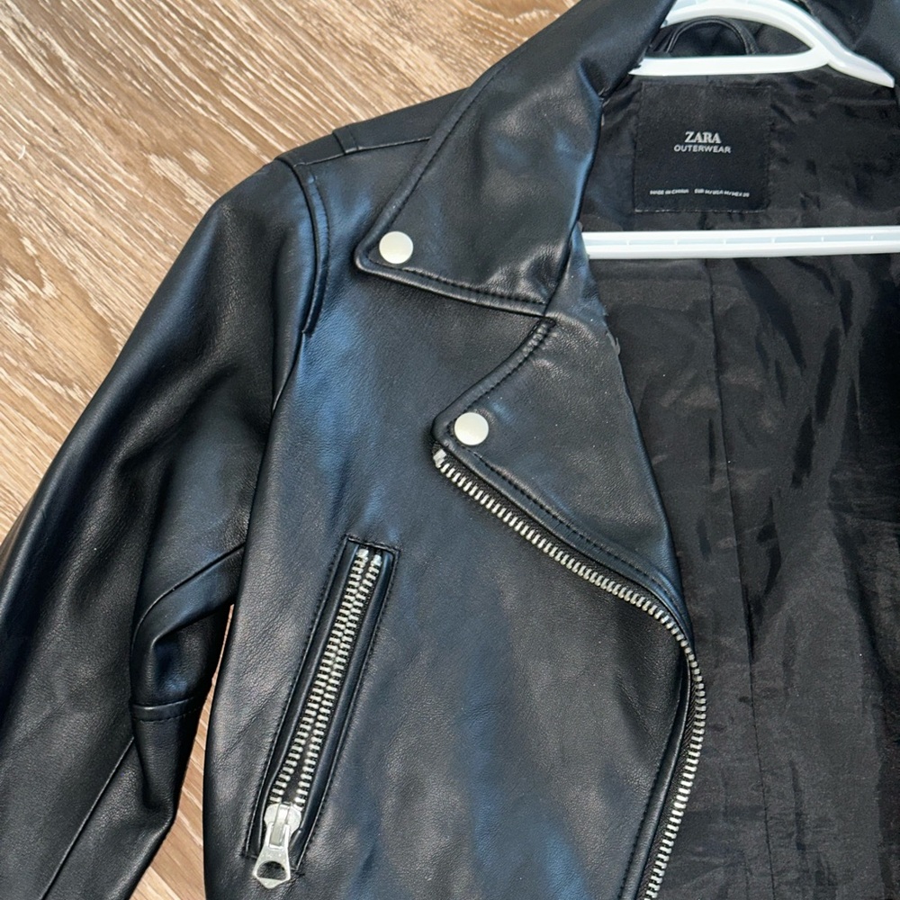 Zara leather jacket - Picture 6 of 6